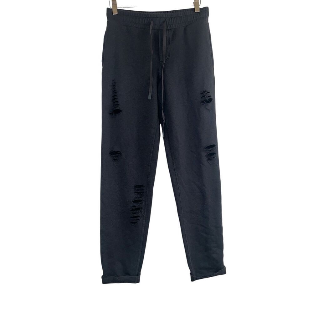 ✨Alo Yoga Distressed Grey Sz Small Sweatpants✨ - Picture 6 of 9